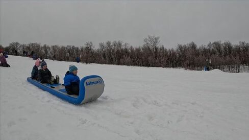 Lakesurf | Airboggan Inflatable Toboggan | Summer Towable and Winter Sled in Saudi Arabia