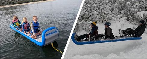 Lakesurf | Airboggan Inflatable Toboggan | Summer Towable and Winter Sled in Saudi Arabia