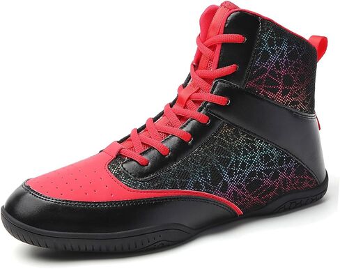 Zivopah Professional Mens Wrestling Shoes Lightweight Breathable Training Shoe Durable Shoes for Wrestling, Boxing, Weightlifting in Kuwait