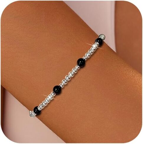 925 الفضة الاسترليني الفضية الصلبة شريط التمرير للسيدات للنساء لطيف سوار لؤلؤة الطبقات الذهب مطلي بالشبكة الإيطالية الصداقة ارتباط سلسلة الهدايا عيد الميلاد لأمي ابنة in Kuwait