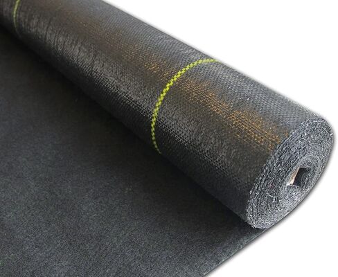 Farm Plastic Supply - Woven Driveway Fabric 3.2oz - 6' x 300' - Commercial Landscape Fabric, Drainage, Underlayment, Under Gravel in Saudi Arabia