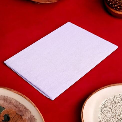 Satvik 1.25 Meter White Cloth for Pooja Safed Kapda for Puja Aasan Devi Vishnu Satyanarayan Kathaa Ganapti Bhappa Bhagwan Sthapana Navratri Pujan Fabric Vastra Hawan Anushthan Diwali Puja Items in Saudi Arabia