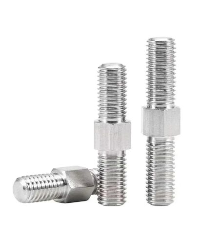 304 Stainless Steel Outer Hexagon Teeth Bolt Left and Right Conversion Double-Ended Headless Screw M3-M8(M6x70(5Pcs)) in Saudi Arabia