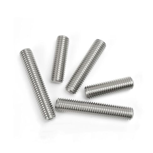 M3 M4 M5 M6 M8 M10 M12 304 الفولاذ المقاوم للصدأ كامل الخيوط قضيب الترباس length16mm-500mm متري بالكامل موضوع مقطوعة الرأس مسامير (170 مم (2 قطعة)، M3) in Kuwait