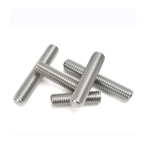 M3 M4 M5 M6 M8 M10 M12 304 الفولاذ المقاوم للصدأ كامل الخيوط قضيب الترباس length16mm-500mm متري بالكامل موضوع مقطوعة الرأس مسامير (170 مم (2 قطعة)، M3) in Kuwait