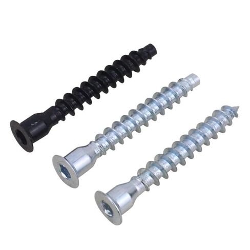 Furniture Screws with Hex Drive Self Tapping Threads(7x50 Zinc Pack 50) in Saudi Arabia