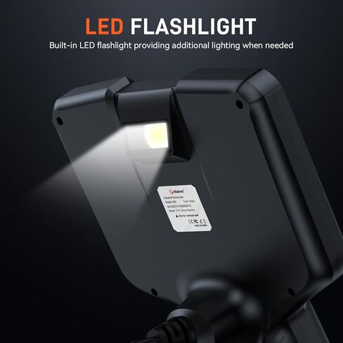 بوريسكوب 3.9 ملم، شاشة IPS 5 بوصات، كاميرا منظار 1080 بكسل مع ضوء، كاميرا فحص، ثعبان شبه صلب بطول 5 أقدام، منظار صناعي مقاوم للماء IP67 لأدوات ميكانيكي الطائرات بمحرك السيارات in Kuwait