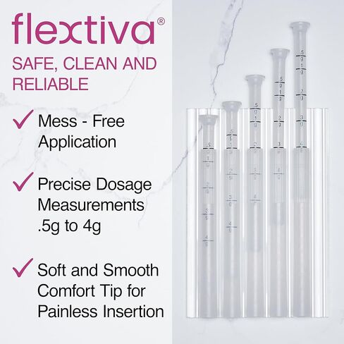 Disposable Plastic Cream Applicators - Threaded End to Fit OTC Gel or Cream Products - Accurate Dosage Markings Measurements - 40 Pack. Made in USA. in Kuwait