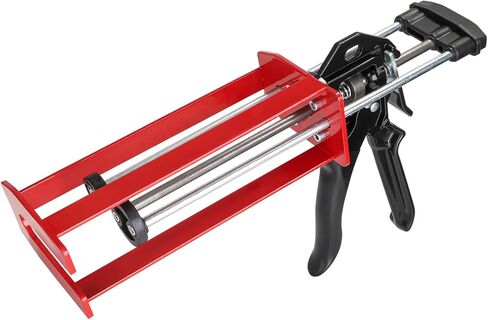 Dual Component Caulking Gun 450 ml / 600 ml / 650 ml, 1:1 & 2:1 Ratio Manual Adhesive Applicator for 2-Part Epoxy, Dual Component Glue, Panel Bonding, Structural Repairs, Fillers, and Plastic Repair in Kuwait