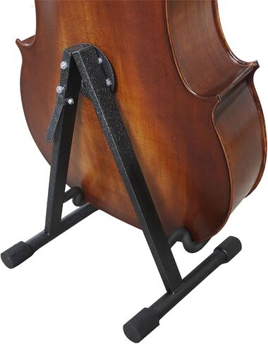 Adjustable Folding Cello Stand Stringed Instrument Holder for Electric Bass Electric Guitar Easy to Carry in Kuwait
