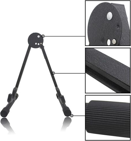 Adjustable Folding Cello Stand Stringed Instrument Holder for Electric Bass Electric Guitar Easy to Carry in Kuwait