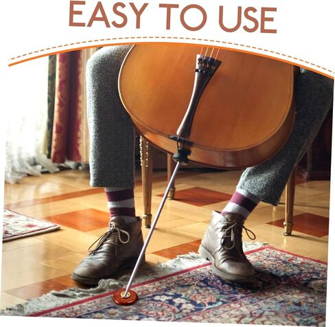 UPKOCH Non-slip Cello Pad Holder Anti-slide Cello Stand Accessory for String Instruments Bird Eye Maple Design in Saudi Arabia