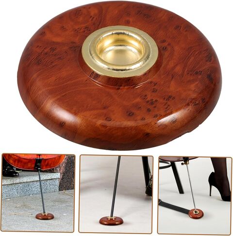 UPKOCH Non-slip Cello Pad Holder Anti-slide Cello Stand Accessory for String Instruments Bird Eye Maple Design in Saudi Arabia
