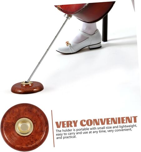 Non-slip Cello Stand Thickened Pad Cello Bottom Holder Floor Protector for Enhanced Stability Essential Musical Instrument Accessory in Saudi Arabia