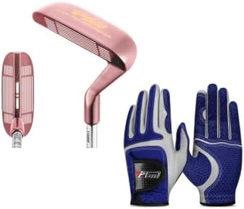 PGM Pink Golf Club Two Way Chipper 36° and Golf Glove Left Hand for Right Handed Men Golfers in Saudi Arabia