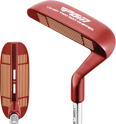 PGM Red Golf Club Two Way Chipper 36° وقفاز الجولف لليد اليسرى للاعبي الجولف من الرجال الذين يستخدمون اليد اليمنى in Saudi Arabia