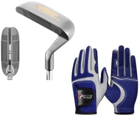 PGM Sliver Golf Club Two Way Chipper 36° and Golf Glove Left Hand for Right Handed Men Golfers in Saudi Arabia