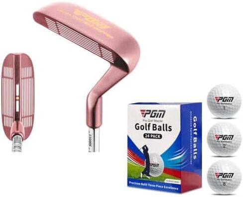 PGM Pink Golf Club Two Way Chipper 36° for Right Left Handed and 24 Pack 3-Piece Golf Balls in Saudi Arabia