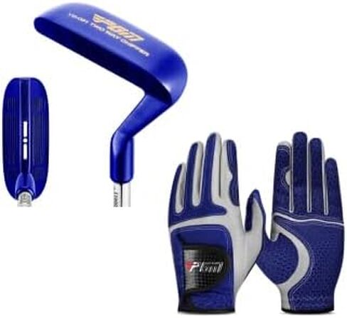 PGM Blue Golf Club Two Way Chipper 36° وقفاز الجولف لليد اليسرى للاعبي الجولف من الرجال الذين يستخدمون اليد اليمنى in Saudi Arabia