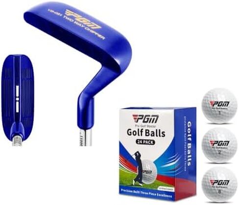 PGM Blue Golf Club Two Way Chipper 36° for Right Left Handed and 24 Pack 3-Piece Golf Balls in Saudi Arabia