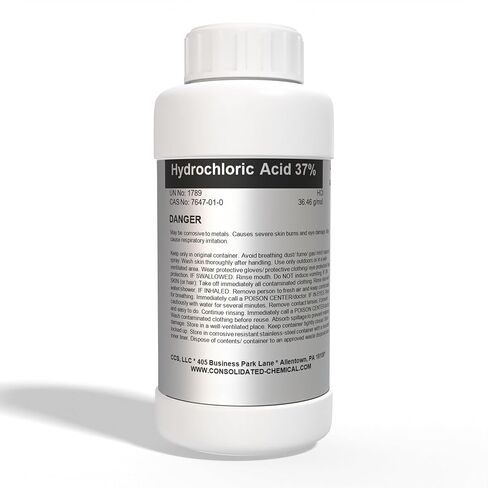 Hydrochloric Acid 37% Reagent Grade for High Purity Aqua Regia (Quart) in Saudi Arabia