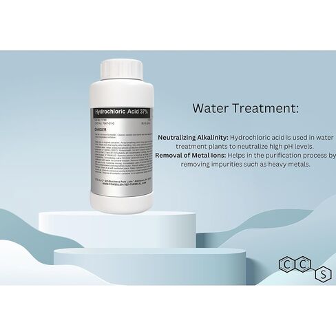 Hydrochloric Acid 37% Reagent Grade for High Purity Aqua Regia (Quart) in Saudi Arabia