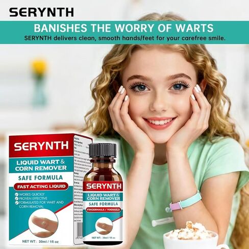 Salicylic Acid Wart Remover Liquid Freeze Off Formula Maximum Strength - 17% - Quickly & Painlessly Removes Plantar Warts, Corn Warts & Most Body Warts - Safe, Effective, Scar-Free Solution in Saudi Arabia
