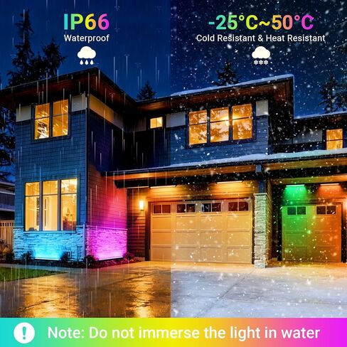 شريط إضاءة LED للغسيل في المسرح 2 حزمة: مصابيح غسيل RGBCW 16 بوصة 48 وات - التطبيق والتحكم عن بعد - مقاومة للماء IP66 - التوقيت ومزامنة الموسيقى - إضاءة للأحداث الخارجية والداخلية وحفلات غسيل الحائط والمناظر الطبيعية للحديقة in Kuwait