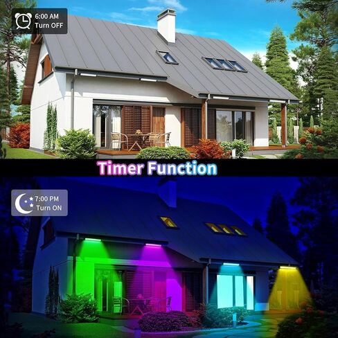 شريط إضاءة LED للغسيل في المسرح 2 حزمة: مصابيح غسيل RGBCW 16 بوصة 48 وات - التطبيق والتحكم عن بعد - مقاومة للماء IP66 - التوقيت ومزامنة الموسيقى - إضاءة للأحداث الخارجية والداخلية وحفلات غسيل الحائط والمناظر الطبيعية للحديقة in Kuwait