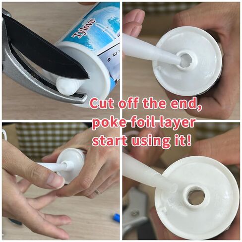 [شفاف كريستالي] 5200 مانع التسرب البحري الشفاف - لاصق مقاوم للماء مقاوم للأشعة فوق البنفسجية للقوارب والنوافذ والزجاج والتطبيقات البحرية صديق للبيئة، رائحة منخفضة (أنبوب 10.5 أونصة) in Kuwait