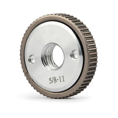 صامولة شفة 5/8"-11 لمطحنة زاوية الخيط، صامولة قفل مطحنة سريعة الإصدار 5/8-11 لقطع غيار مطحنة الزاوية، فولاذ عالي القوة (الحجم: قطعة واحدة) in Kuwait