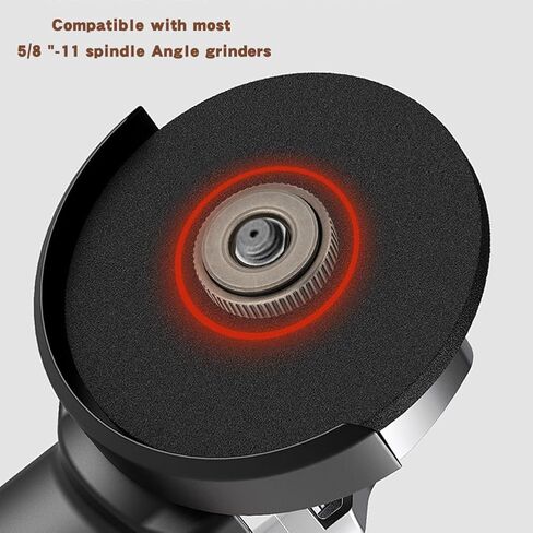 صامولة شفة 5/8"-11 لمطحنة زاوية الخيط، صامولة قفل مطحنة سريعة الإصدار 5/8-11 لقطع غيار مطحنة الزاوية، فولاذ عالي القوة (الحجم: قطعة واحدة) in Kuwait