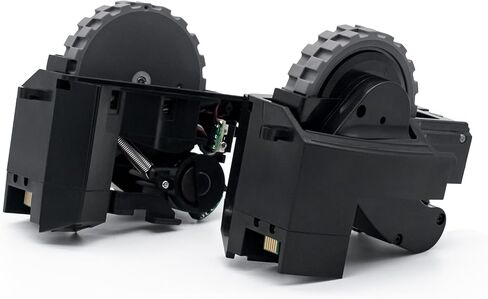 Left & Right Drive Assembly Module Wheels Compatible for iROBOT Roomba S9 (9150) S9+ Plus (9550). Robot Vacuum Cleaner Replacement Parts(L+R) in Kuwait
