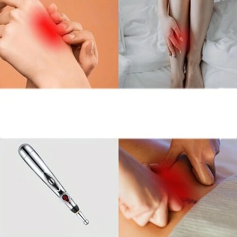 قلم الوخز بالإبر، قلم الوخز بالإبر الإلكتروني، قلم تدليك إلكتروني 5 في 1، قلم ميريديان لآلة الوخز بالإبر لشفاء العضلات وتخفيف الألم in Saudi Arabia
