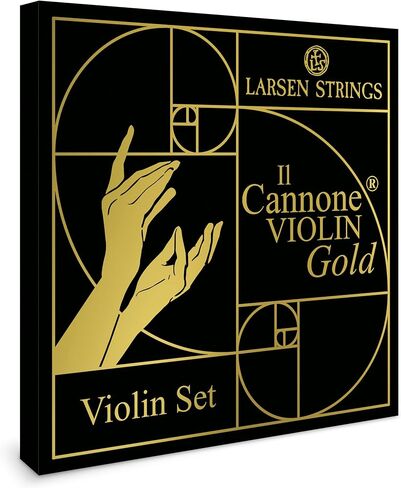 LARSEN STRINGS Violin Strings Il CANNONE Gold Set Soloist Gold in Saudi Arabia