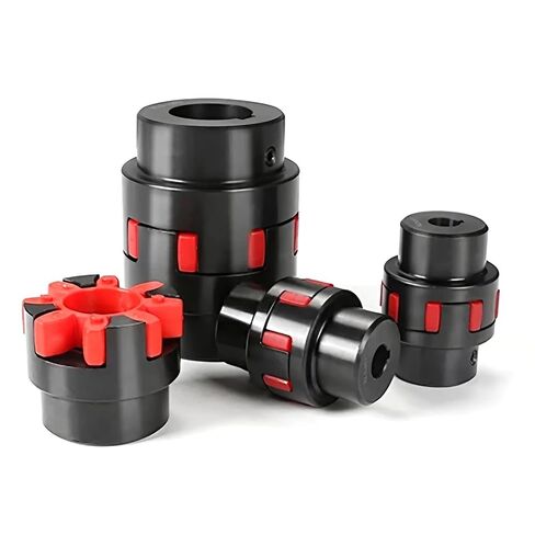 2PC XL0 D30L50 8/10/12/14/16mm GR14 CNC Motor ballscrew Jaw Spider Plum Steel Shaft Coupler Flexible Couplin(10x16) in Saudi Arabia