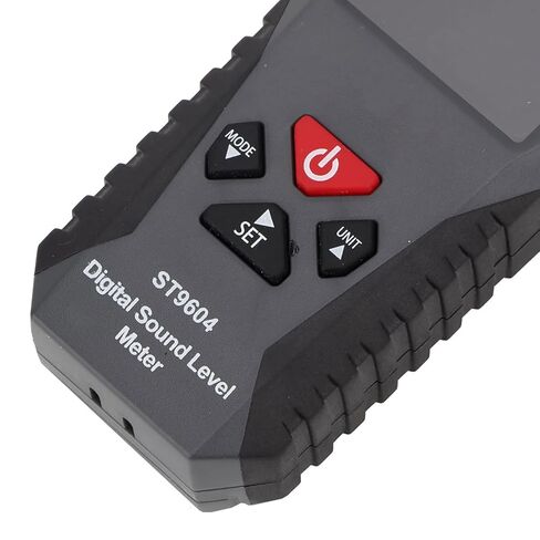 WALFRONT Digital Sound Level Meter with 4-Digit Display and High Sensitivity Sensor, Measure Noise Levels 30-130dBA for Factories Offices Homes in Saudi Arabia