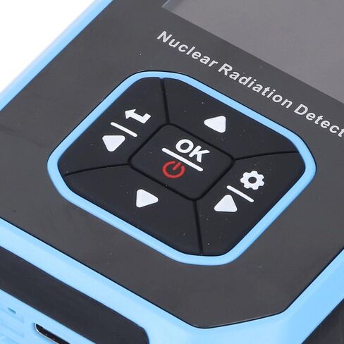 SUNGOOYUE Portable Portable Nuclear Radiation Detector, Fast Responding Rechargeable Dosimeter for Realtime Monitoring, Blue in Saudi Arabia