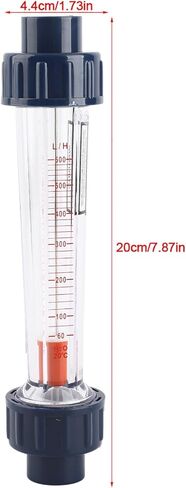 60‑600L/H أنبوب بلاستيكي للمياه السائلة مقياس دوار LZS‑15D، افتراضي in Kuwait