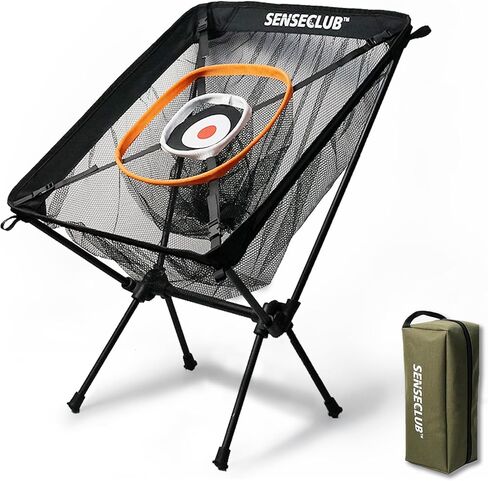 شبكة تقطيع قابلة للطي مع حصيرة وكرات، هدف تقطيع شبكة جولف عالية التحمل، لعبة جولف في الفناء الخلفي وهدايا in Kuwait