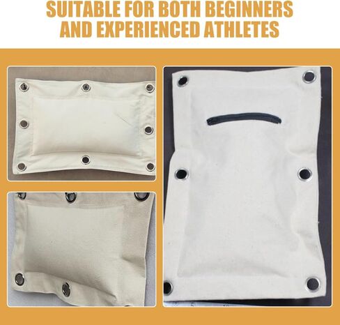 PartyKindom 2pcs Canvas Wall Punching Pad Small 40x26.5cm Portable Strength Training Sandbag for Boxing Muay Thai Kickboxing Wall Mounted Punching Bag in Saudi Arabia