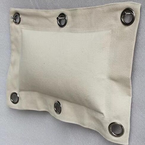 PartyKindom 2pcs Canvas Wall Punching Pad Small 40x26.5cm Portable Strength Training Sandbag for Boxing Muay Thai Kickboxing Wall Mounted Punching Bag in Saudi Arabia