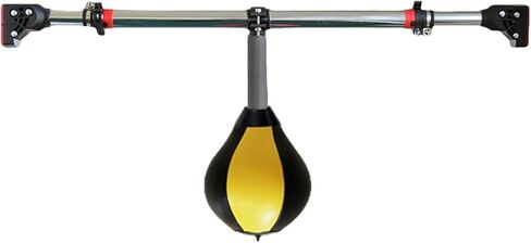 Portable for Boxing, Doorway/Door Frame Punching Bags Leather Reflex Balls for Adults Kids Teens, Flexible Small Pear Stress Relief Toys in Saudi Arabia