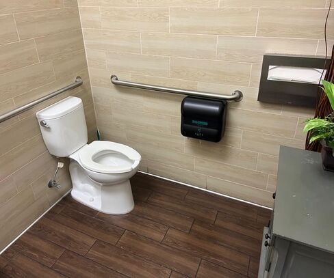 Touchless Wall-Mounted Toilet Paper Dispenser for Bath Tissue | Smart Sensor Toilet Paper Holder Compatible with Two-Ply Toilet Tissue | Home, Industrial & Commercial Restrooms in Kuwait