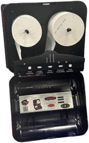 Touchless Wall-Mounted Toilet Paper Dispenser for Bath Tissue | Smart Sensor Toilet Paper Holder Compatible with Two-Ply Toilet Tissue | Home, Industrial & Commercial Restrooms in Kuwait