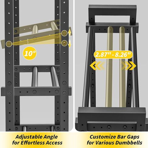 حامل دمبل قابل للتعديل من 3 طبقات، حامل وزن لتخزين صالة الألعاب الرياضية المنزلية، حامل ثقيل الوزن للدمبل وأجراس كيتل بيل والأوزان الحرة، حامل حامل دمبل موفر للمساحة فقط (سعة تصل إلى 450 رطل) in Kuwait