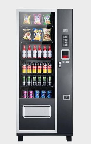 EPEX Refrigerated Beverage Combo Vending Machine with Stratified Temp Control in Saudi Arabia