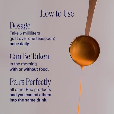 Rho Nutrition Liposomal Methylfolate 5-MTHF + B12 Complex - حمض الفوليك الميثيل السائل النشط بيولوجيًا عالي الامتصاص وB12 - يدعم الميثيل وإنتاج الطاقة والمزاج والصحة الخلوية in Kuwait