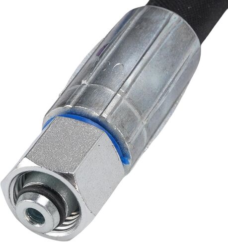 FTVOGUE 2Pcs 1/4 inch Excavator Throttle Valve Connection Hose Hydraulic Hose Assembly 32in Long for 1-2 Ton Chinese Mini Excavator in Saudi Arabia