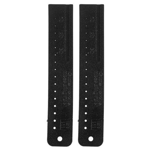 2pcs Endodontic Span Measuring Scale Rule - Dental Endodontic Measuring Ruler - Plastic Precision Tool for Oral Measurement and Professional Use in Saudi Arabia